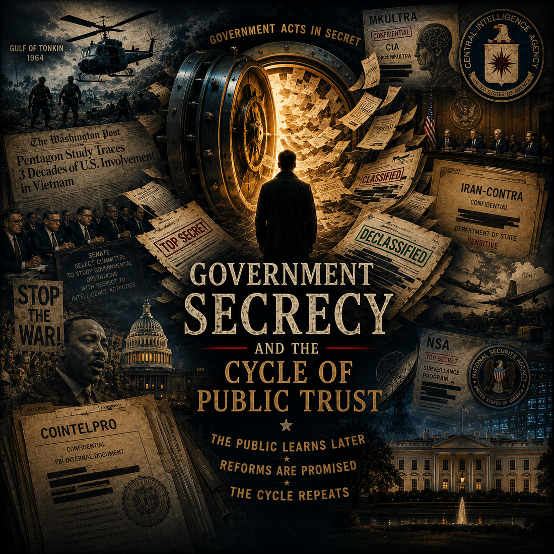 Government Secrecy and the Cycle of Public Trust