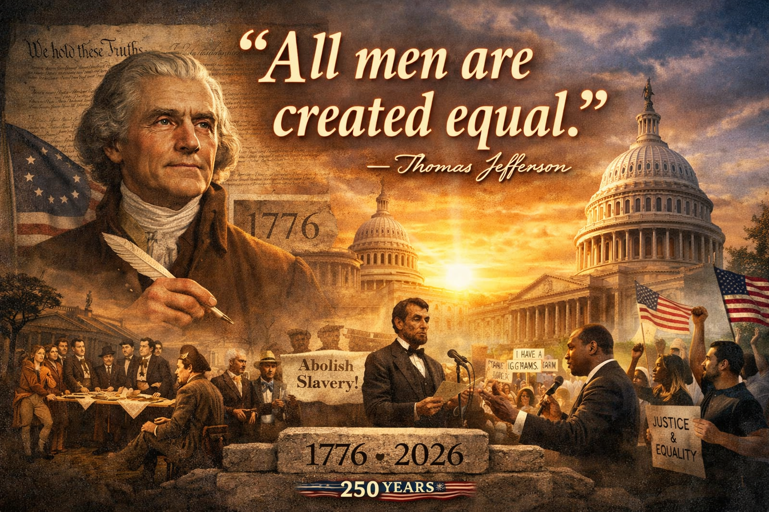 Jefferson's Most Powerful Idea and His Deepest Contradiction