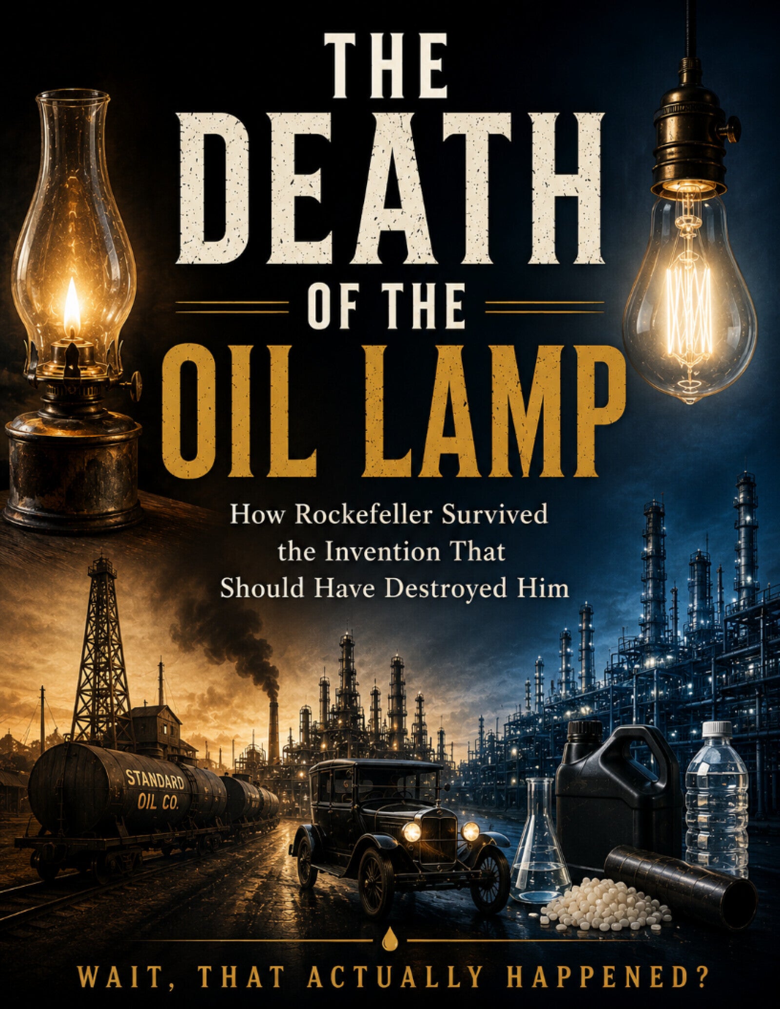 eBook: The Death of the Oil Lamp: How Rockefeller Survived the Invention That Should Have Destroyed Him